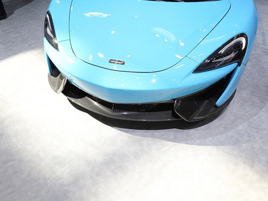 McLaren 540C 570S 570GT 2016 2017 2018 2019 2020 with Aftermarket Parts - OEM Replacement Front Lip Pre-preg Carbon Fiber / FRP from Aero Republic