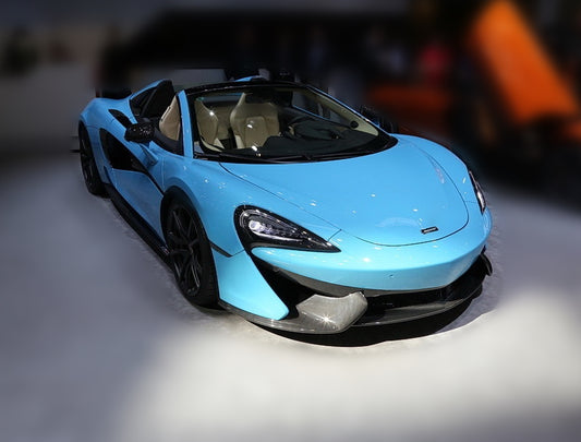 McLaren 540C 570S 570GT 2016 2017 2018 2019 2020 with Aftermarket Parts - OEM Replacement Front Lip Pre-preg Carbon Fiber / FRP from Aero Republic