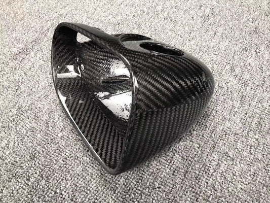 McLaren 540C 570S 570GT 600LT with Aftermarket Parts - OEM Replacement Mirror Cap Pre-preg Carbon Fiber from Aero Republic