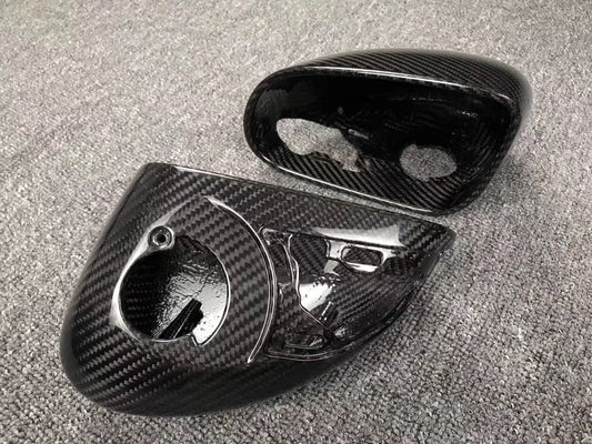 McLaren 540C 570S 570GT 600LT with Aftermarket Parts - OEM Replacement Mirror Cap Pre-preg Carbon Fiber from Aero Republic