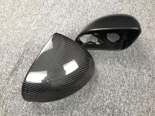 McLaren 540C 570S 570GT 600LT with Aftermarket Parts - OEM Replacement Mirror Cap Pre-preg Carbon Fiber from Aero Republic