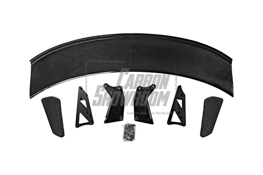 Aero Republic McLaren 540C 570S 570GT 600LT Carbon Fiber Rear Spoiler GT4 Style - Performance SpeedShop
