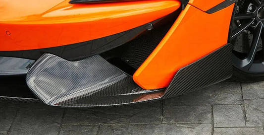 McLaren 540C 570S 570GT 2016 2017 2018 2019 2020 with Aftermarket Parts - Front Splitter Carbon Fiber / FRP from Aero Republic