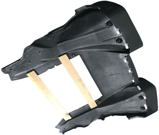 McLaren 650S 2015 2016 with Aftermarket Parts - Rear Diffuser Carbon Fiber from Aero Republic