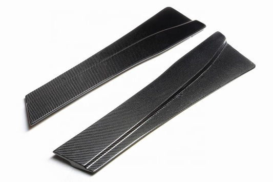 McLaren 650S MP4-12C 2012 2013 2014 2015 2016 with Aftermarket Parts - RZA Style Side Skirts Carbon Fiber from Aero Republic