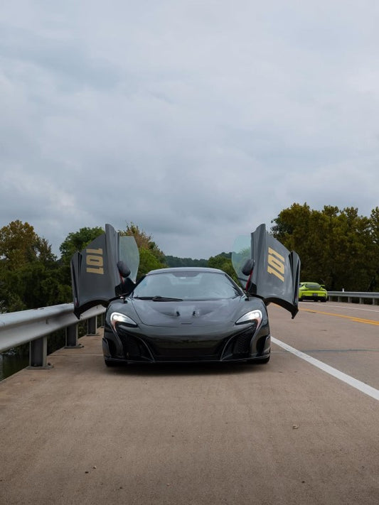 Aero Republic McLaren MP4-12C 650s 675LT Carbon Fiber P1 Style Hood - Performance SpeedShop