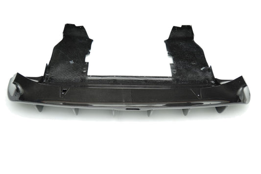 McLaren 720S 2018 2019 2020 2021 2022 2023 with Aftermarket Parts - 765LT Rear Bumper Set Conversion Kit Pre-preg Carbon Fiber / FRP from Aero Republic