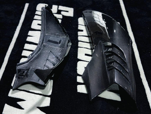 McLaren 720S 2018 2019 2020 2021 2022 2023 with Aftermarket Parts - RF Style Front Fenders Carbon Fiber from Aero Republic