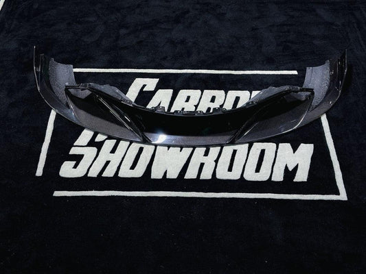 McLaren 720S 2018 2019 2020 2021 2022 2023 with Aftermarket Parts - RF Style Front Lip Carbon Fiber from Aero Republic