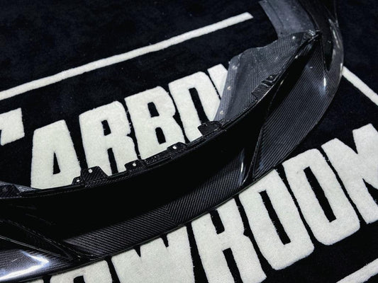 McLaren 720S 2018 2019 2020 2021 2022 2023 with Aftermarket Parts - RF Style Front Lip Carbon Fiber from Aero Republic