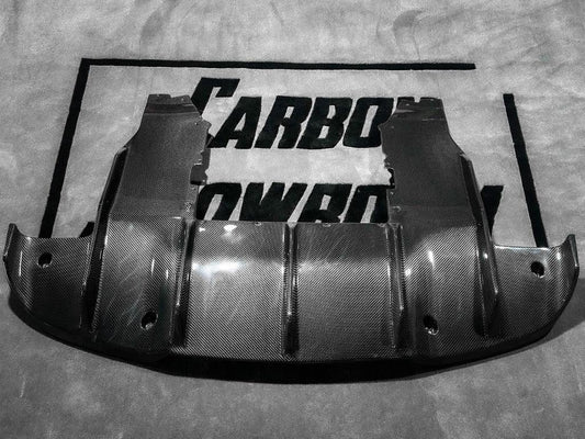 McLaren 720S 2018 2019 2020 2021 2022 2023 with Aftermarket Parts - RF Style Rear Diffuser Carbon Fiber from Aero Republic
