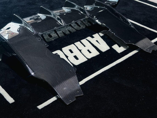 McLaren 720S 2018 2019 2020 2021 2022 2023 with Aftermarket Parts - RF Style Rear Diffuser Carbon Fiber from Aero Republic