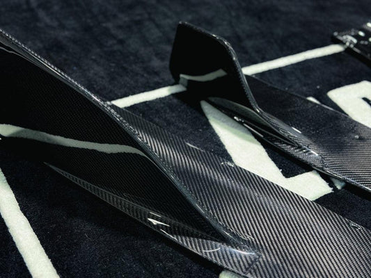 McLaren 720S 2018 2019 2020 2021 2022 2023 with Aftermarket Parts - RF Style Side Skirts Carbon Fiber from Aero Republic