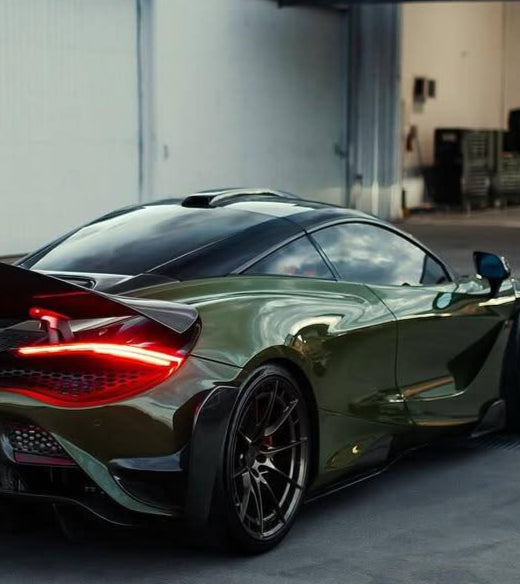McLaren 720S / 765LT 2018 2019 2020 2021 2022 2023 with Aftermarket Parts - N Style Roof Scoop Carbon Fiber from Aero Republic