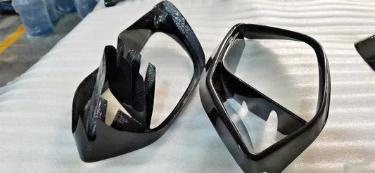 Mercedes Benz AMG GT 4 Door GT53 GT50 X290 C290 2019-ON with Aftermarket Parts - Brabus Style Front Bumper Vent Cover Carbon Fiber from Aero Republic