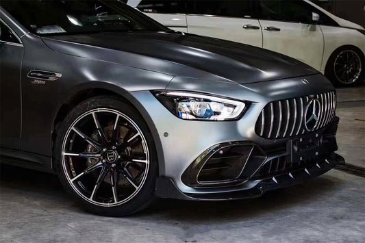 Mercedes Benz AMG GT 4 Door GT53 GT50 X290 C290 2019-ON with Aftermarket Parts - Brabus Style Front Bumper Vent Cover Carbon Fiber from Aero Republic