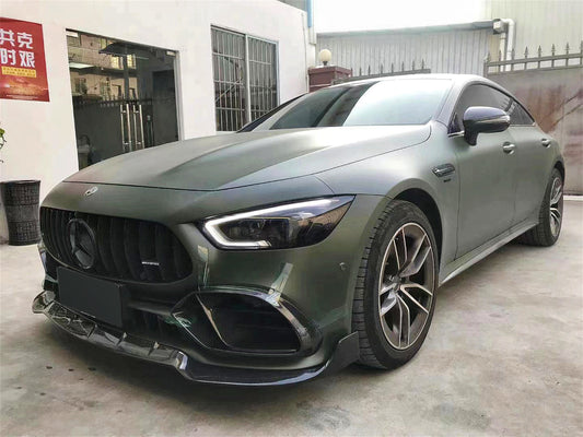 Mercedes Benz AMG GT 4 Door GT53 GT50 X290 C290 2019-ON with Aftermarket Parts - Brabus Style Front Bumper Vent Cover Carbon Fiber from Aero Republic