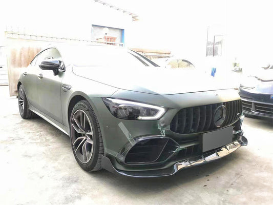 Mercedes Benz AMG GT 4 Door GT53 GT50 X290 C290 2019-ON with Aftermarket Parts - Brabus Style Front Bumper Vent Cover Carbon Fiber from Aero Republic