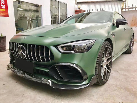Mercedes Benz AMG GT 4 Door GT53 GT50 X290 C290 2019-ON with Aftermarket Parts - Brabus Style Front Bumper Vent Cover Carbon Fiber from Aero Republic