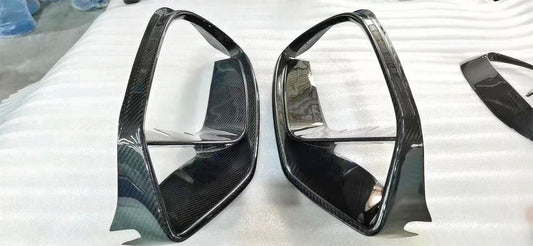 Mercedes Benz AMG GT 4 Door GT53 GT50 X290 C290 2019-ON with Aftermarket Parts - Brabus Style Front Bumper Vent Cover Carbon Fiber from Aero Republic