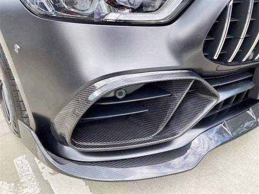Mercedes Benz AMG GT 4 Door GT53 GT50 X290 C290 2019-ON with Aftermarket Parts - Brabus Style Front Lip Carbon Fiber from Aero Republic