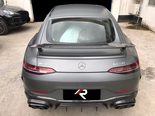 Mercedes Benz AMG GT63 4-Door 2019 2020 2021 2022 2023 with Aftermarket Parts - Rear Diffuser Carbon Fiber / FRP from Aero Republic