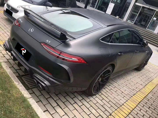Mercedes Benz AMG GT63 4-Door 2019 2020 2021 2022 2023 with Aftermarket Parts - Rear Diffuser Carbon Fiber / FRP from Aero Republic