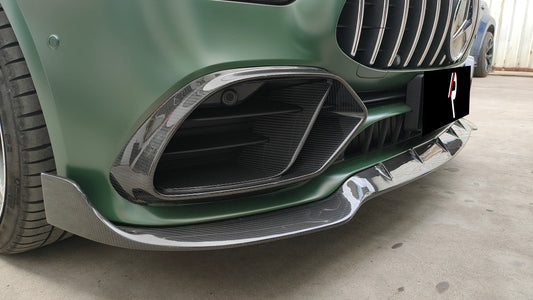 Mercedes Benz AMG GT63 4-Door 2019 2020 2021 2022 2023 with Aftermarket Parts - Upper Valences Carbon Fiber from Aero Republic