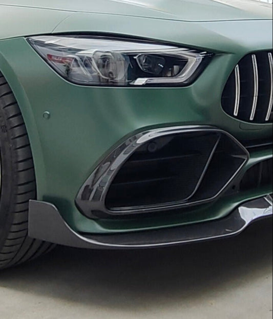 Mercedes Benz AMG GT63 4-Door 2019 2020 2021 2022 2023 with Aftermarket Parts - Upper Valences Carbon Fiber from Aero Republic