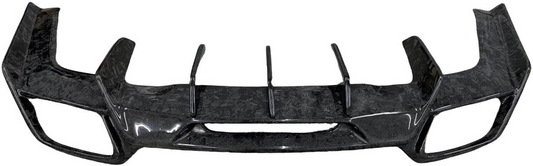 Mercedes Benz AMG GT GTS C190 2015 2016 2017 2018 2019 2020 2021 with Aftermarket Parts - RT Style Rear Diffuser Carbon Fiber from Aero Republic
