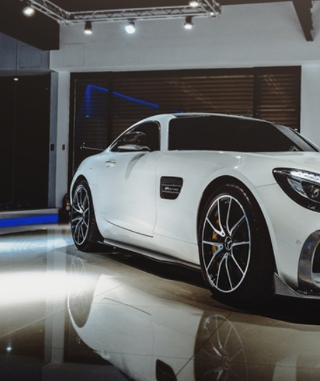 Mercedes Benz AMG GT GTS C190 2015 2016 2017 2018 2019 with Aftermarket Parts - RT Style Side Skirts Carbon Fiber from Aero Republic