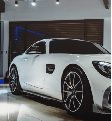 Mercedes Benz AMG GT GTS C190 2015 2016 2017 2018 2019 with Aftermarket Parts - RT Style Side Skirts Carbon Fiber from Aero Republic