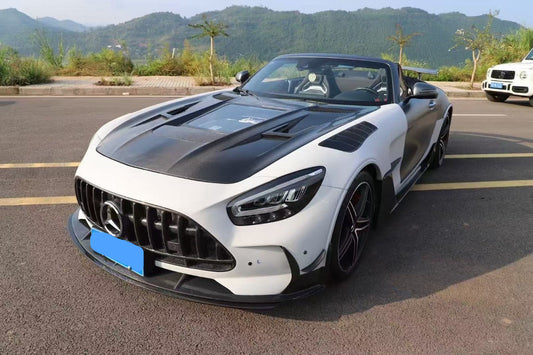 Mercedes Benz AMG GT GTS GTC C190 2018-2021 with Aero Republic's Aftermarket Parts - Rear Wing Carbon Fiber. A complete transformation of style and performance.