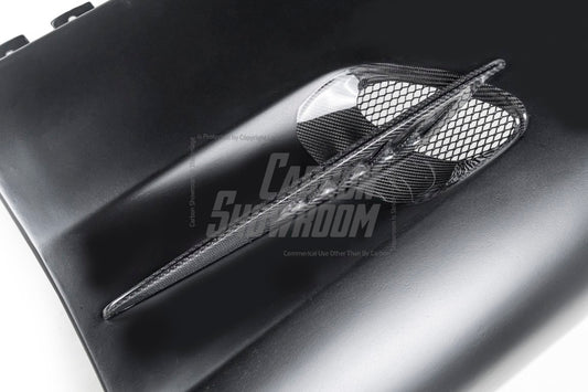 Mercedes Benz AMG GT GTS GTC GTR GTR Pro C190 2016 2017 2018 2019 2020 2021 with Aftermarket Parts - GTR Style Front Fenders Carbon Fiber from Aero Republic