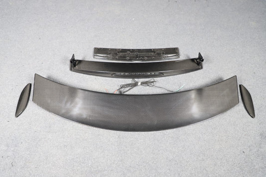 Mercedes Benz AMG GT GTS GTC GTR Pro C190 2016 2017 2018 2019 2020 2021 with Aftermarket Parts - GTR Pro Style Rear Wing Dry Pre-preg Carbon Fiber from Aero Republic