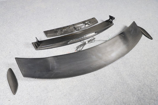 Mercedes Benz AMG GT GTS GTC GTR Pro C190 2016 2017 2018 2019 2020 2021 with Aftermarket Parts - GTR Pro Style Rear Wing Dry Pre-preg Carbon Fiber from Aero Republic