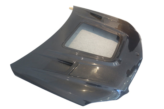 Mercedes Benz C-Class C300 C280 W204 Pre-Facelift 2007 2008 2009 2010 2011 with Aftermarket Parts - IMP Style Transperant Tempered Glass Window Hood Carbon Fiber / FRP from Aero Republic