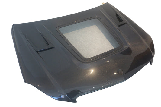 Mercedes Benz C-Class C300 C280 W204 Pre-Facelift 2007 2008 2009 2010 2011 with Aftermarket Parts - IMP Style Transperant Tempered Glass Window Hood Carbon Fiber / FRP from Aero Republic