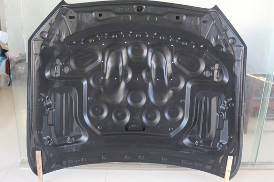 Mercedes Benz C-Class C43 C400 C300 W205 2015 2016 2017 2018 2019 2020 2021 2022 with Aftermarket Parts - Black Series Conversion Style Hood Carbon Fiber from Aero Republic