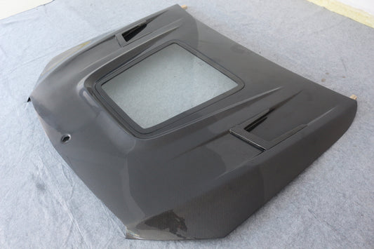 Mercedes Benz C-Class C43 C400 C300 W205 C205 2015 2016 2017 2018 2019 2020 2021 2022 with Aftermarket Parts - IMP Style Hood Carbon Fiber from Aero Republic
