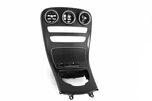Mercedes Benz C-Class C63S C63 C43 AMG C300 W205 Coupe Convertible 2015 2016 2017 2018 Pre-facelift with Aftermarket Parts - Center Console Carbon Fiber from Aero Republic