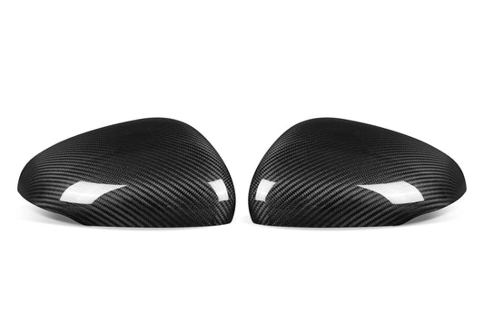 Mercedes Benz CLA-Class CLA45/CLA35/CLA250 C118 2020 2021 2022 2023 2024 with Aftermarket Parts - OE Style Replacement Mirror Caps Pre-preg Carbon Fiber from Aero Republic