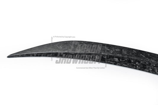 Mercedes Benz CLS-Class C257 W257 AMG CLS53 CLS450 CLS350 2019 2020 2021 2022 2023 with Aftermarket Parts - OE Style Rear Lip Spoiler Pre-preg Carbon Fiber from Aero Republic