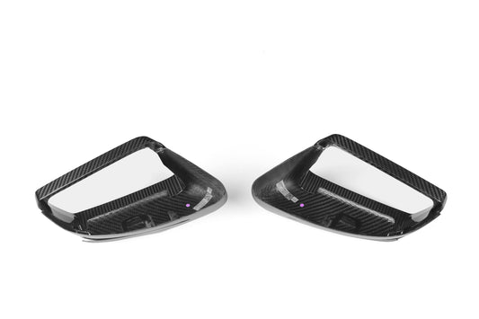 Mercedes Benz CLS Class W218 C218 CLS400 CLS550 CLS63 & X218 CLS400 CLS550 CLS63 2012 2013 2014 2015 2016 with Aftermarket Parts - OE Style Replacement Mirror Caps Carbon Fiber from Aero Republic