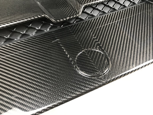 Mercedes Benz G63 AMG G550 W463 W464 2019-ON with Aftermarket Parts - Hood Trim Carbon Fiber / FRP from Aero Republic