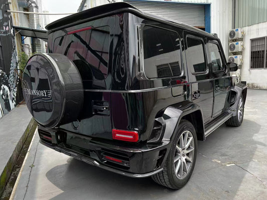 Mercedes Benz G63 AMG G550 W463 W464 2019-ON with Aftermarket Parts - M Style Window Louvers Carbon Fiber / FRP from Aero Republic