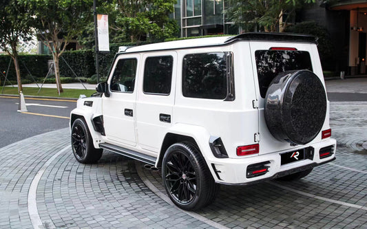 Mercedes Benz G63 AMG G550 W463 W464 2019-ON with Aftermarket Parts - M Style Window Louvers Carbon Fiber / FRP from Aero Republic