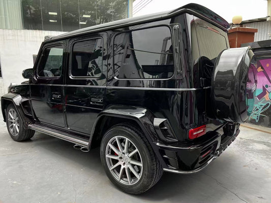 Mercedes Benz G63 AMG G550 W463 W464 2019-ON with Aftermarket Parts - M Style Window Louvers Carbon Fiber / FRP from Aero Republic