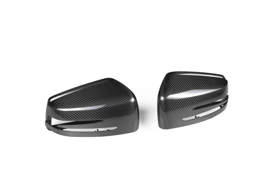 Mercedes Benz GLS-Class X166 W166 AMG GLS63 GLS550 GLS450 GLSL400 Pre-Facelift 2017 2018 2019 with Aftermarket Parts - OE Style Replacement Mirror Caps Carbon Fiber from Aero Republic