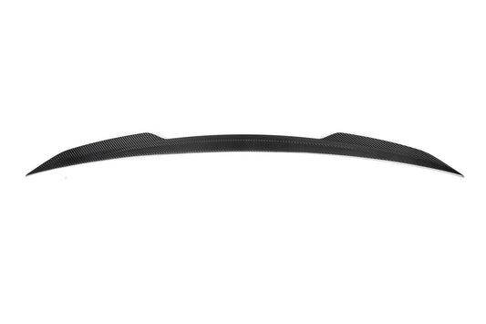 Mercedes Benz S-Class W222 S65 AMG S63 S600 S560 S550 S500e S450 Sedan 2014 2015 2016 2017 2018 2019 2020 with Aftermarket Parts - X Style Rear Lip Spoiler Carbon Fiber from Aero Republic